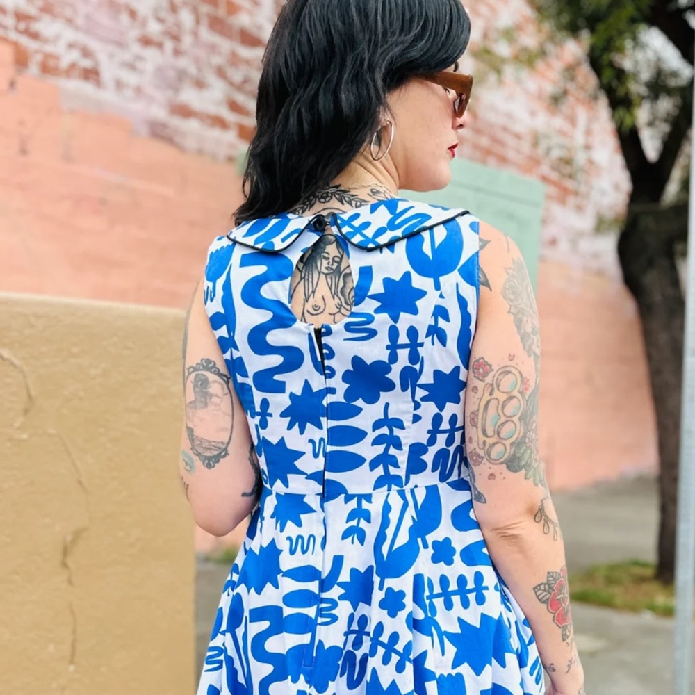 Nwt Nooworks dutch blue dress large